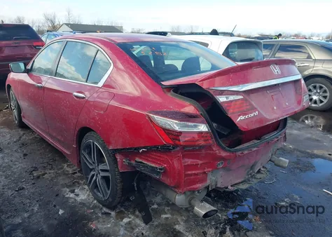 2017 Honda Accord Sport Se from USA, damaged, VIN 1HGCR2F15HA087075